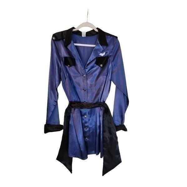 Frederick's of Hollywood military look robe size Large