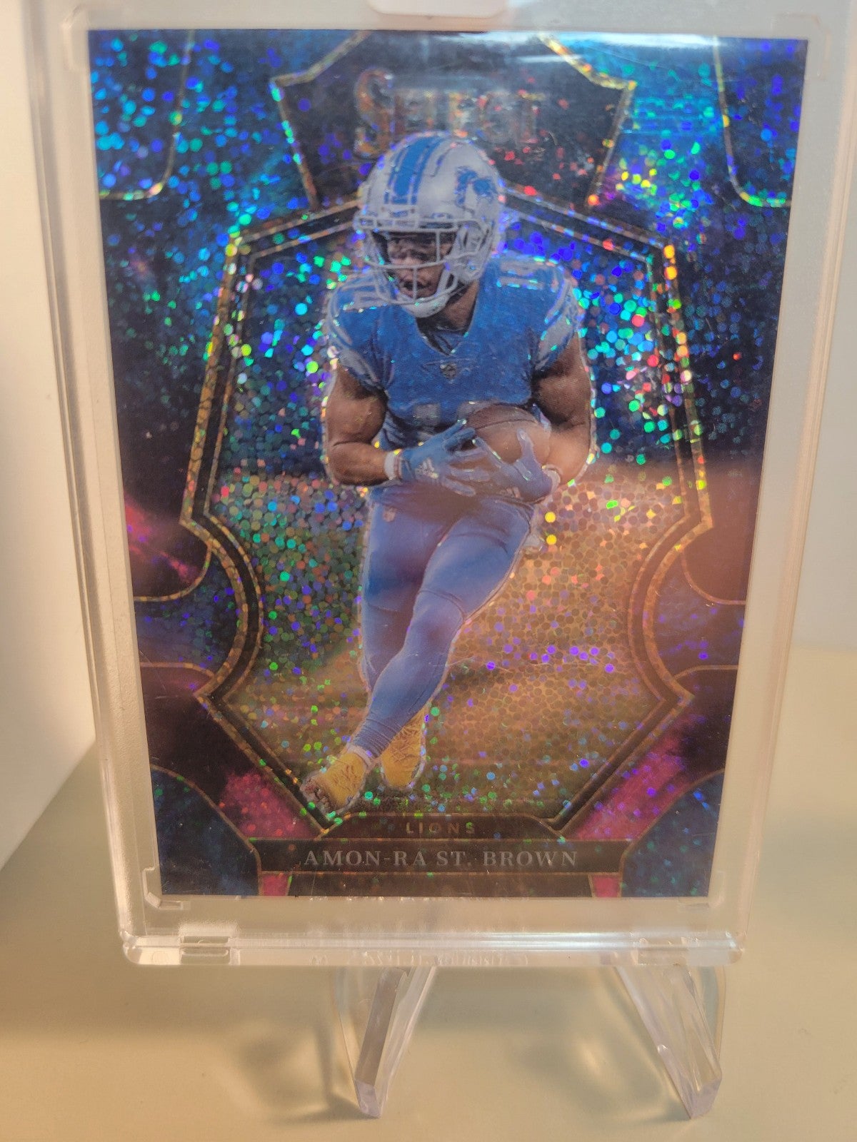 Amon-ra st. Brown no. 133 Detriot Lions cosmic