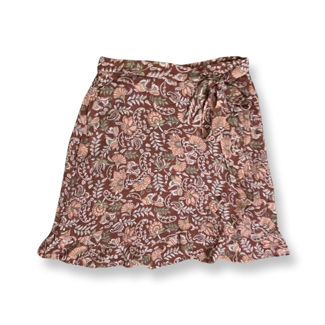 Anthropologie floral skirt