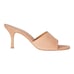 LARROUDE Colette Tan Suede Slide Sandals | 8.5