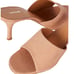 LARROUDE Colette Tan Suede Slide Sandals | 8.5