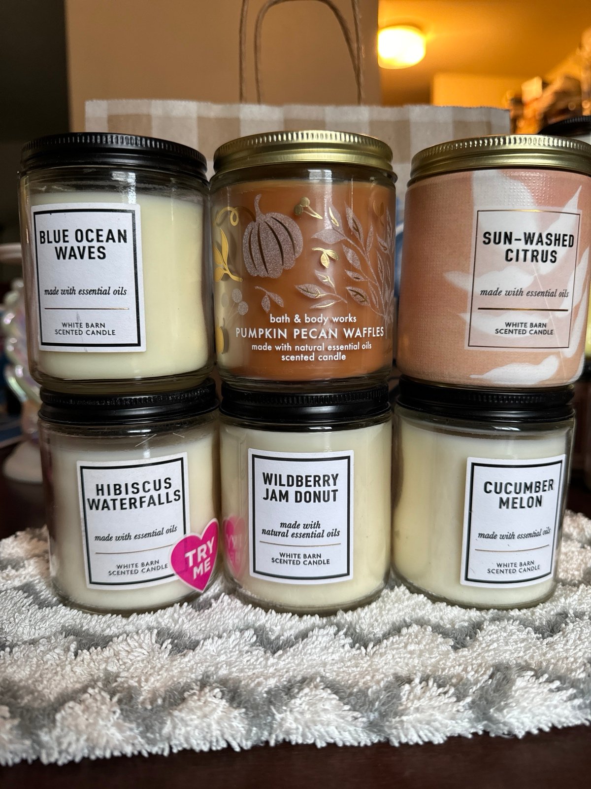 Bath & body works candle