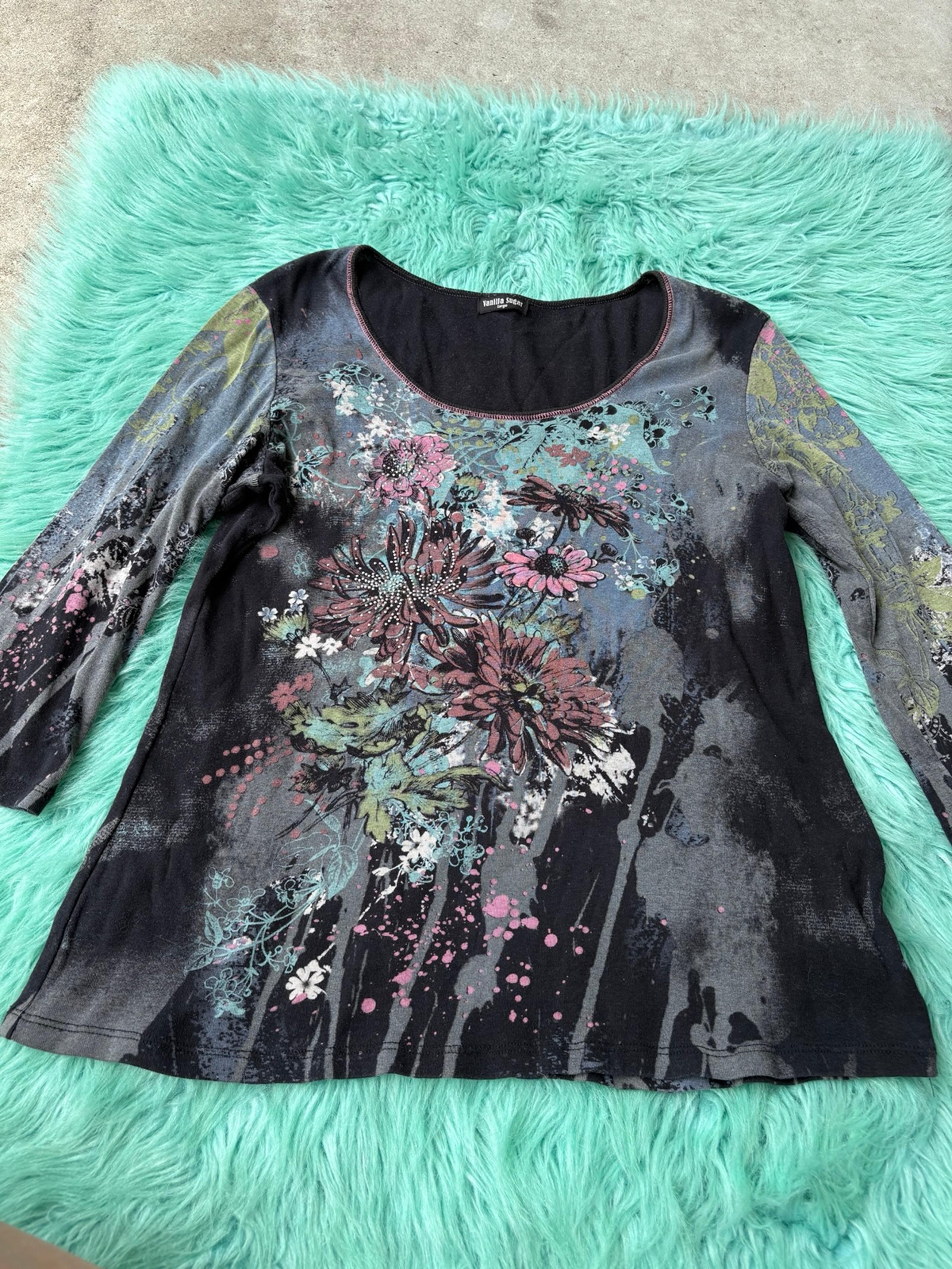Y2K rhinestone top
