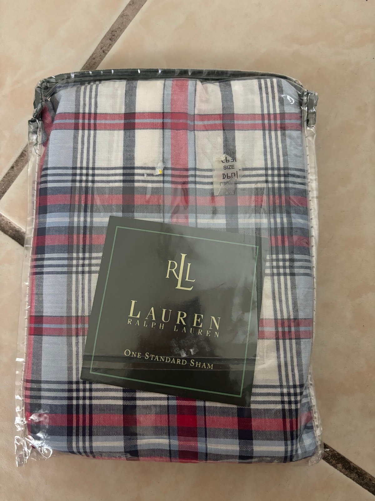 Ralph Lauren Cape May Madras One Standard Sham