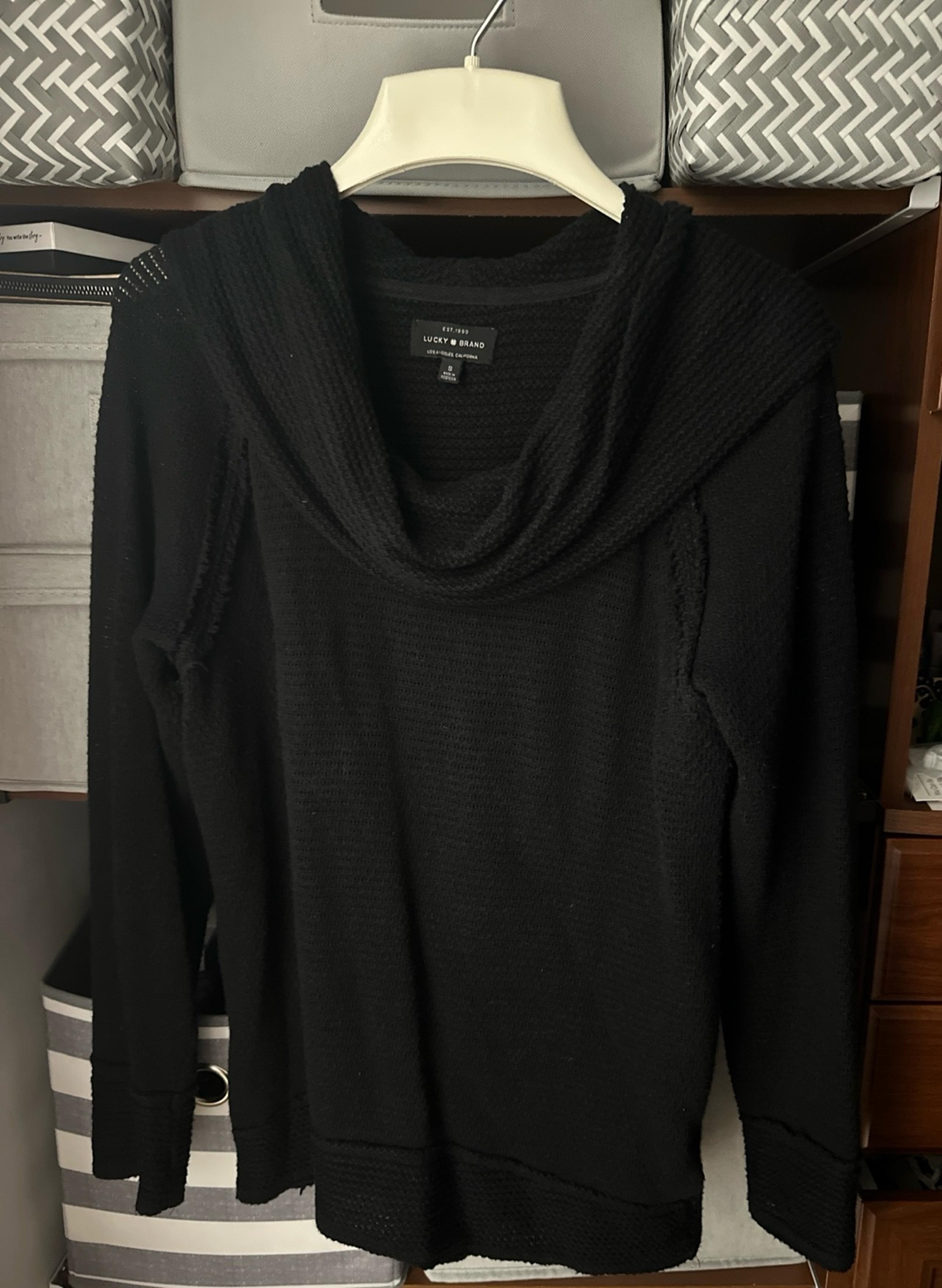 Lucky Brand cowl neck sweater