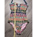 Nanette Lepore Strappy Haulter Women's One-Piece Swimsuit Size Small