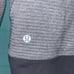 Lululemon Runderful 1/2 Zip Pullover Rulu Running Top Womens 6 Gray White
