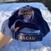 Vintage Hard Rock Hotel Macau Embroidered Gold Dragon Blue Cap