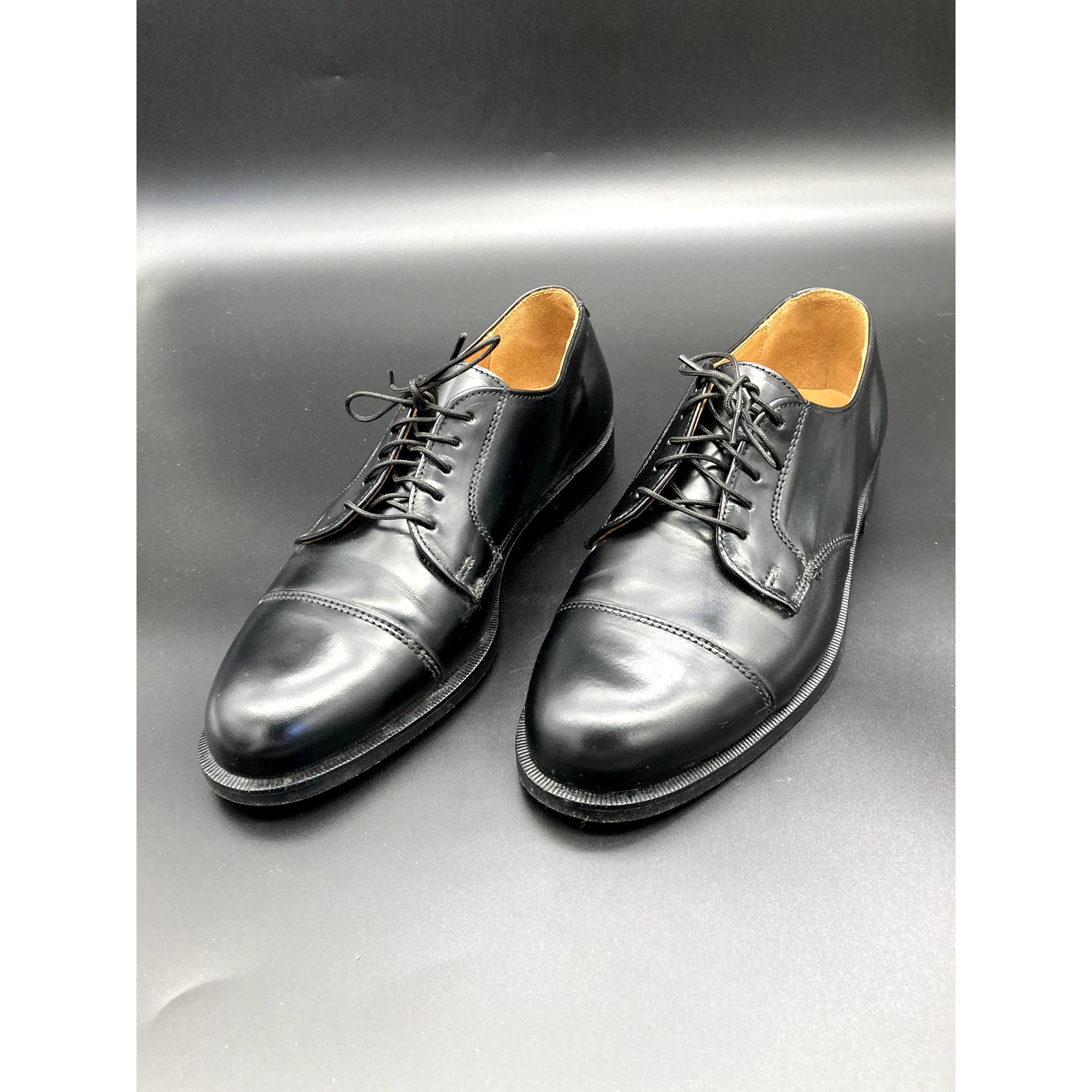 Cole Haan Black Leather Oxford, Men's Size 9D/EUR 42.5