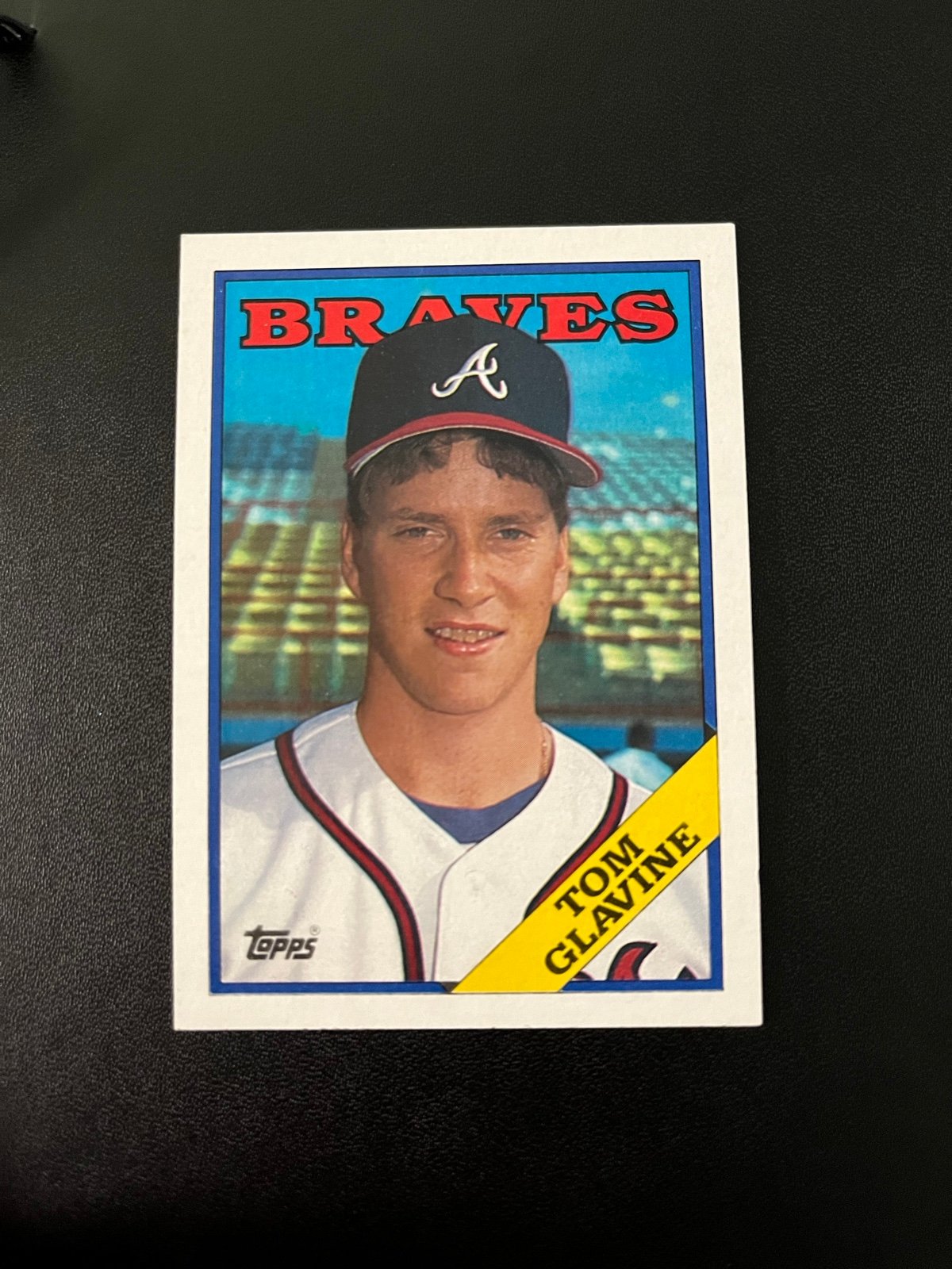 1988 TOPPS TOM GLAVINE #779 ROOKIE CARD
