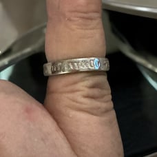 Tiffany’s and co sterling silver ring size 7