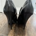 FENDI Patent Leather and Mesh Open Toe Booties (39/9)