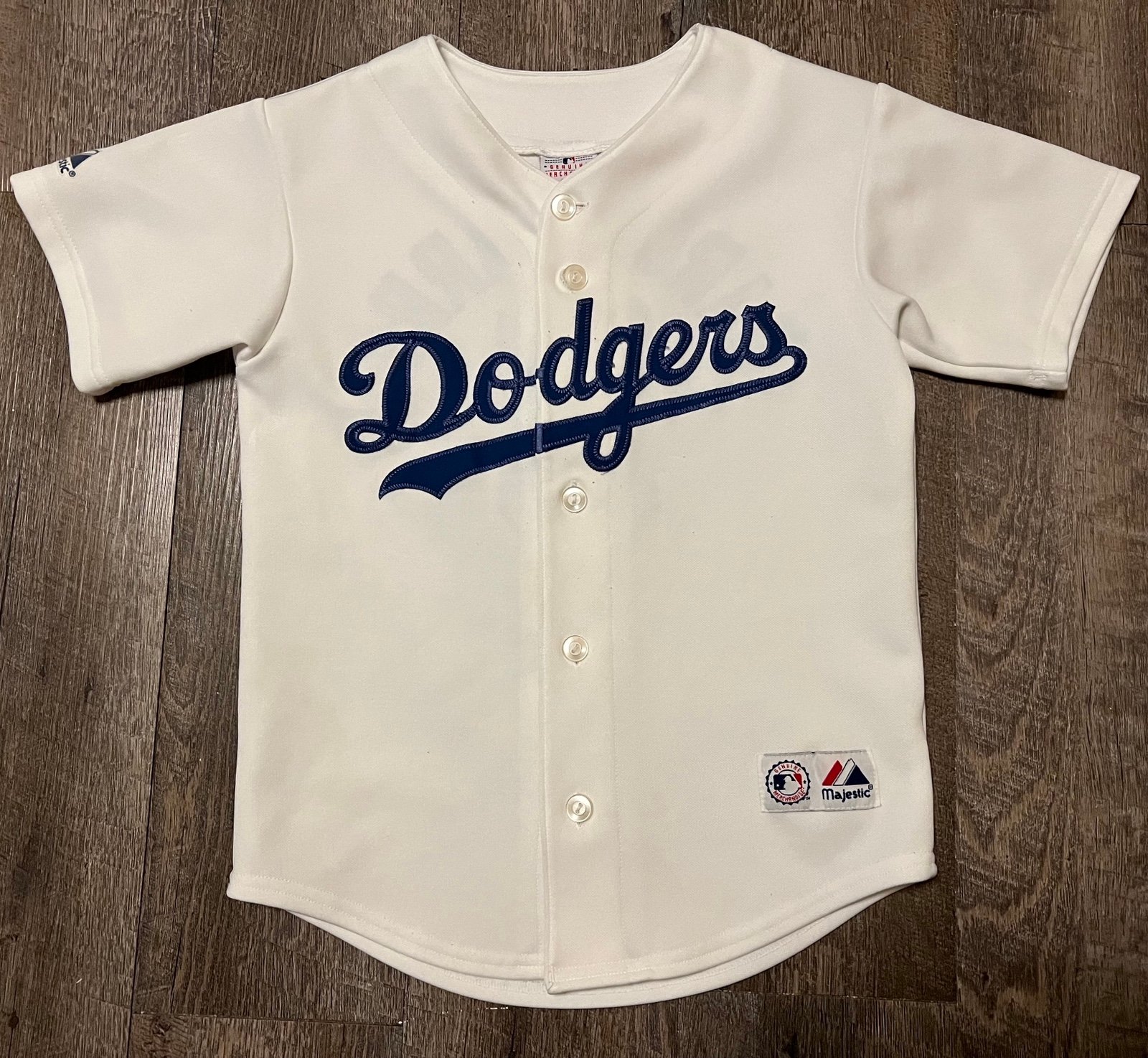 Vintage Dodgers Nomar Garciaparra Majestic Jersey Women’s Size Small