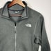 The North Face Men's Krestwood Full Zip Sweater Jacket Gray Knit Fleece Sz Med