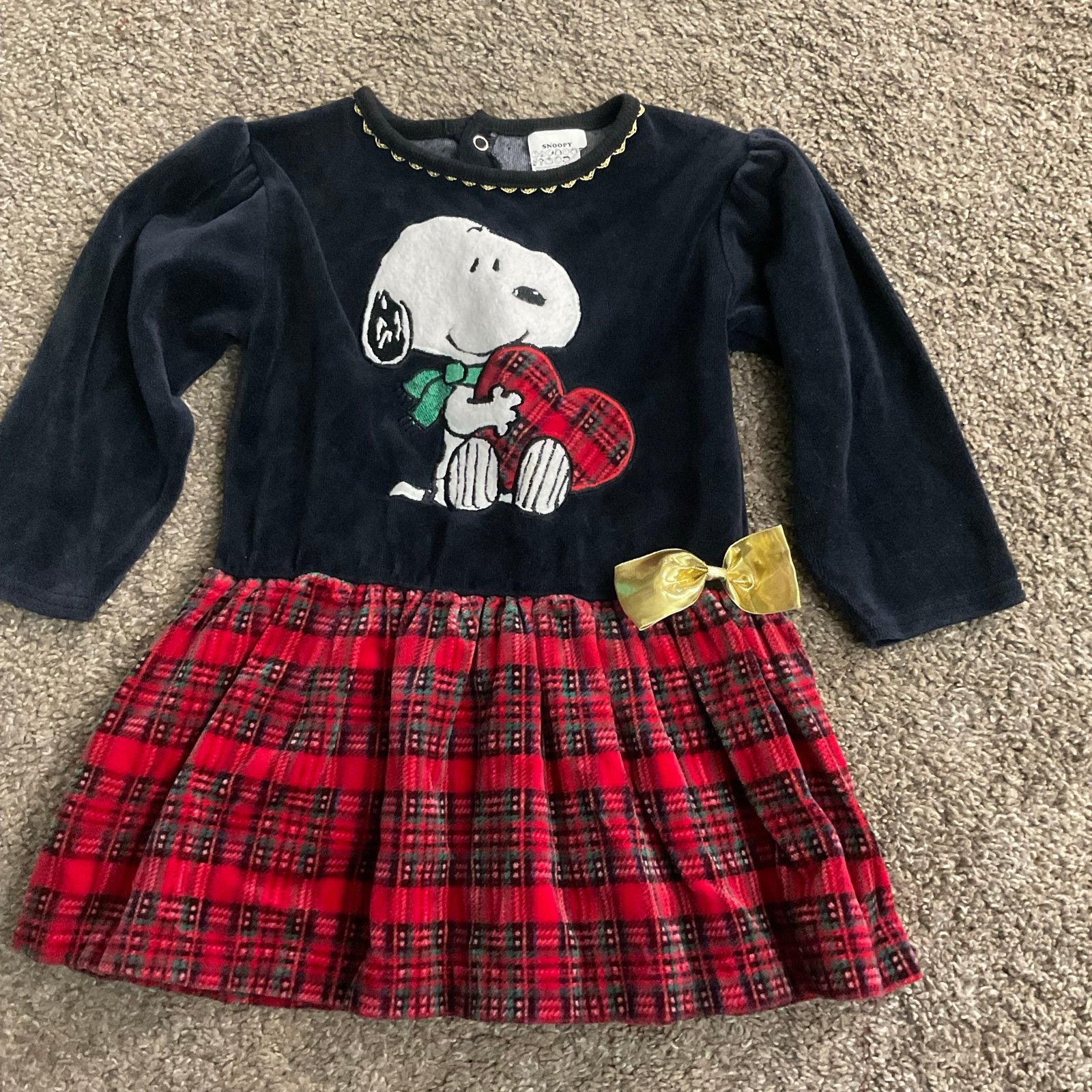 Vintage Snoopy Dress 3T