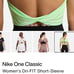 Nike One Classic Women's Dri-FIT Short-Sleeve Cropped Twist Top