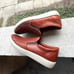 ECCO Soft 7 2.0 Cognac Woven Slip-on Flats Sneakers Shoes 9 40 7 38 Mismatch