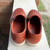 ECCO Soft 7 2.0 Cognac Woven Slip-on Flats Sneakers Shoes 9 40 7 38 Mismatch