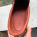 ECCO Soft 7 2.0 Cognac Woven Slip-on Flats Sneakers Shoes 9 40 7 38 Mismatch