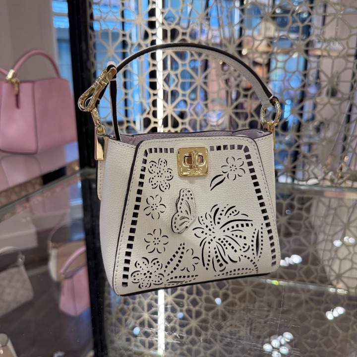 Kate Spade KL042 Phoebe Perforated Mini Top Handle Crossbody