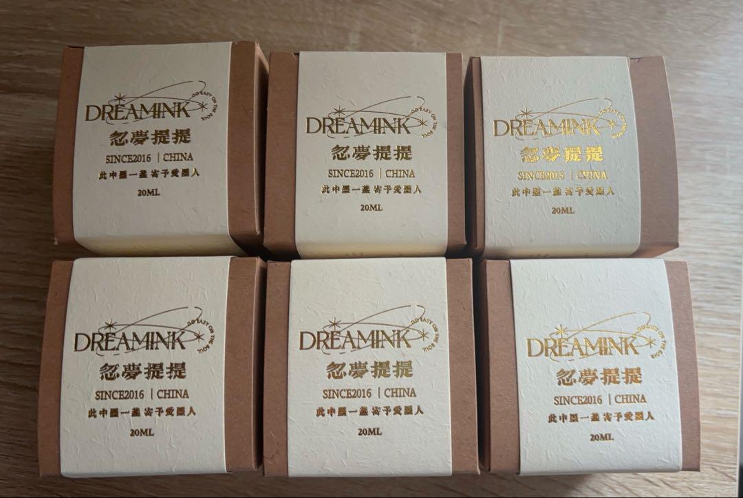 DREAM ink 20ml 6-color set