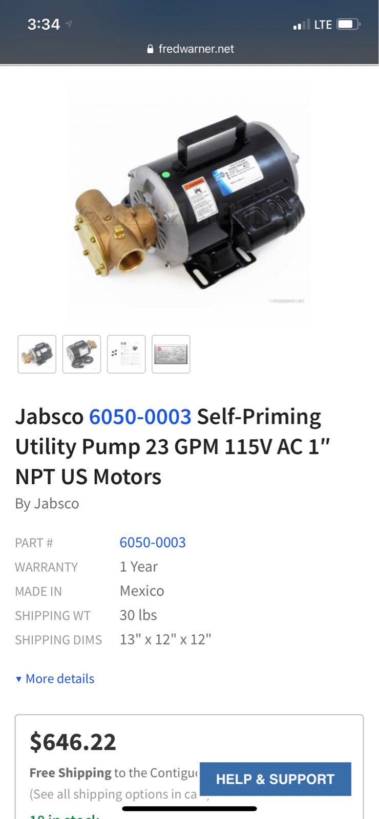 Utilty pump self priming