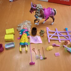 1992 kid kore rodeo queen barbie doll