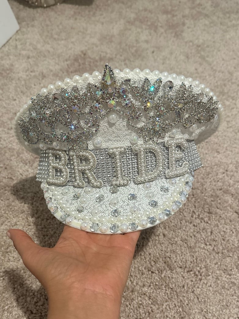 Bride Captain hat
