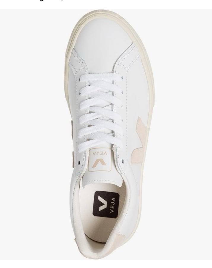 Veja Esplar Sneaker, 37, White and Sable NIB