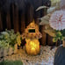 Solar Lights House Resin Crafts Outdoor Garden Courtyard Landscape Decoration
