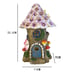 Solar Lights House Resin Crafts Outdoor Garden Courtyard Landscape Decoration