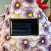 Solar Lights House Resin Crafts Outdoor Garden Courtyard Landscape Decoration