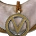 Valentino Garavani Brown Trim Leather Hobo Bag