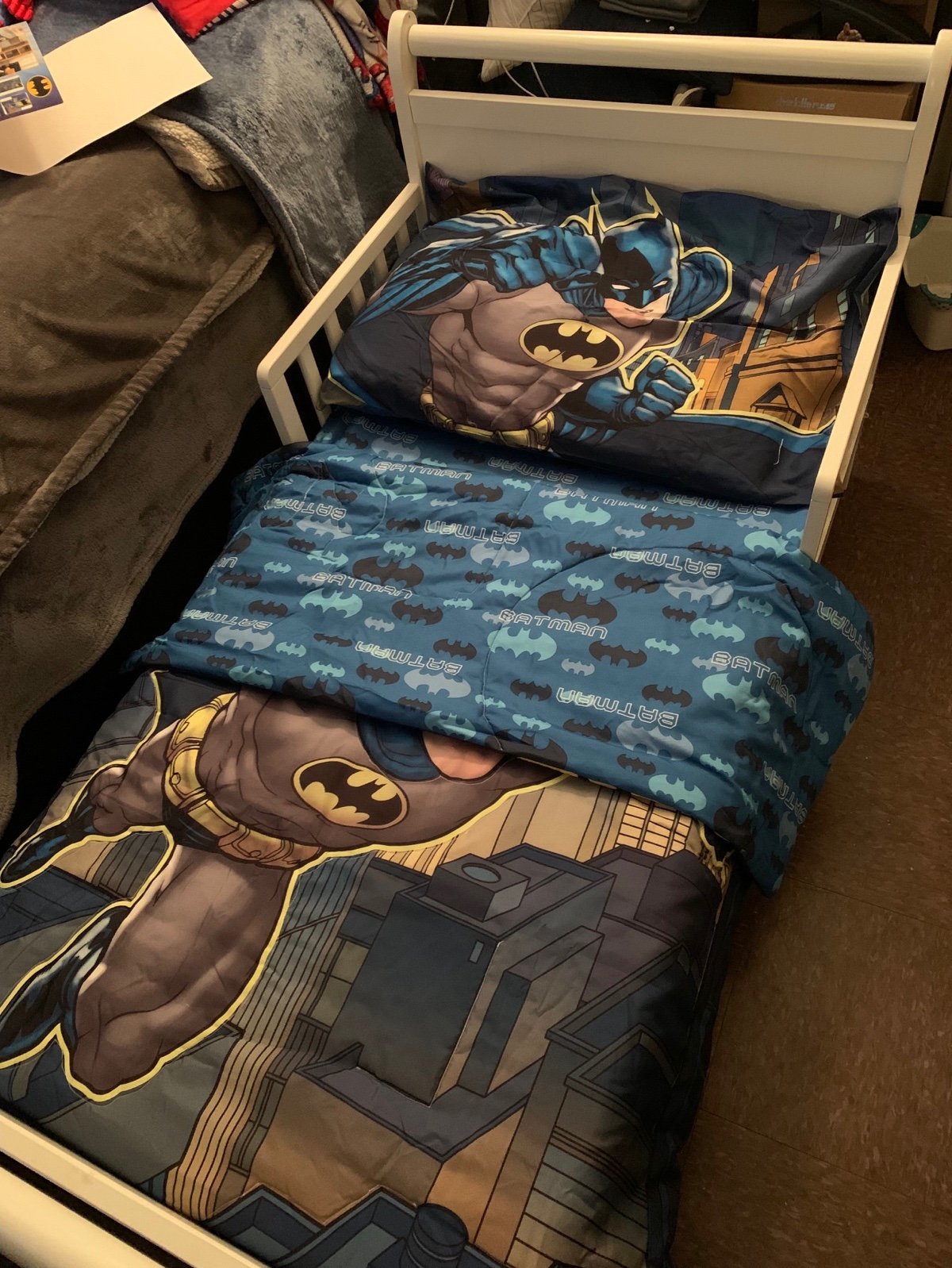 Toddler frame and mattress