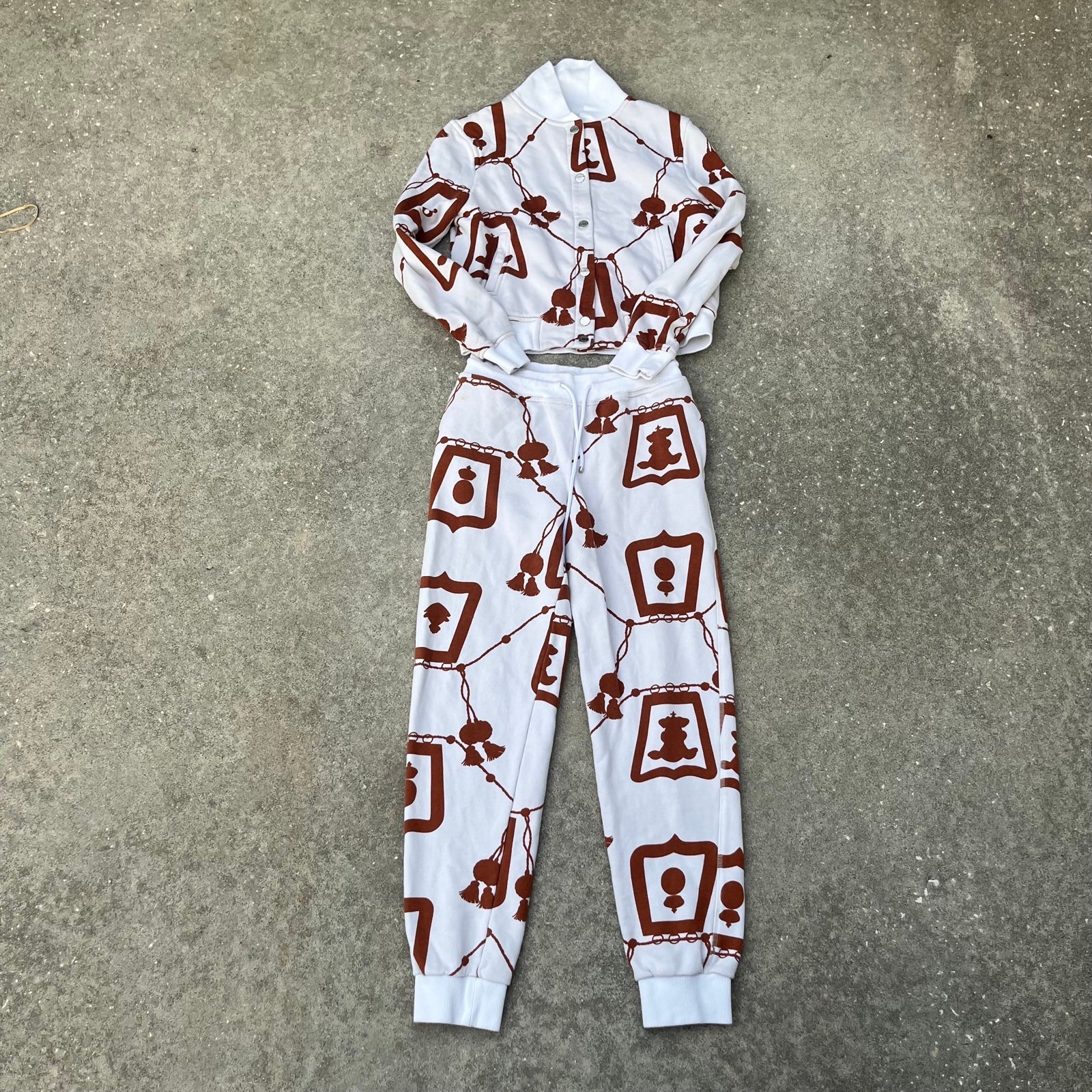 Hermes HERMES Outfit Bottom 34/ Top 36 RARE HTF