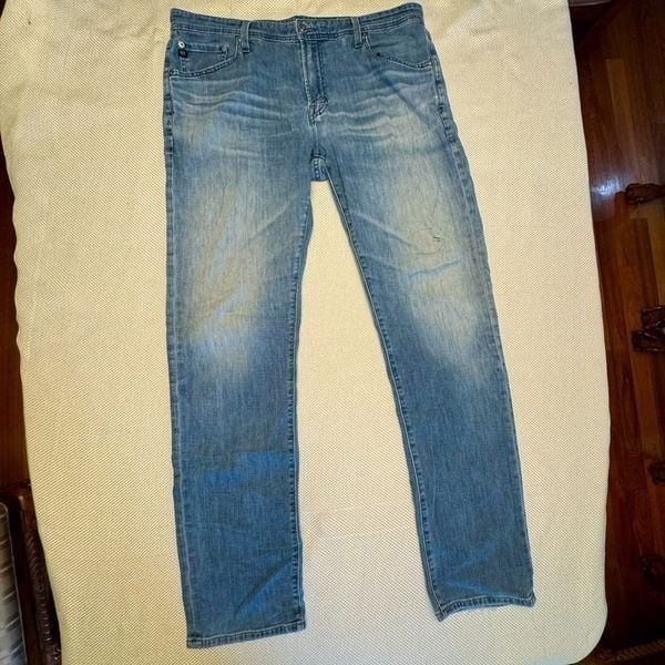 AG Adriano Goldschmied Distressed Jeans Size 36x34 Mens designer Bohemian