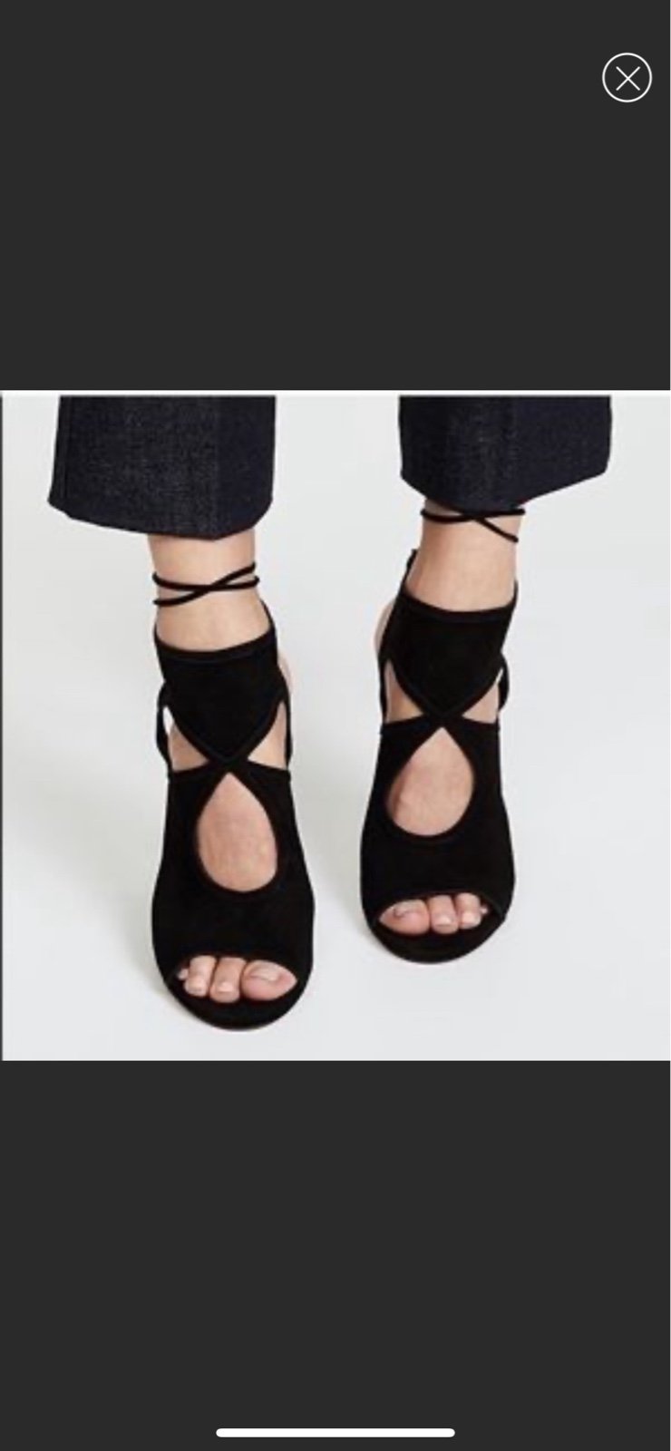 Black heels