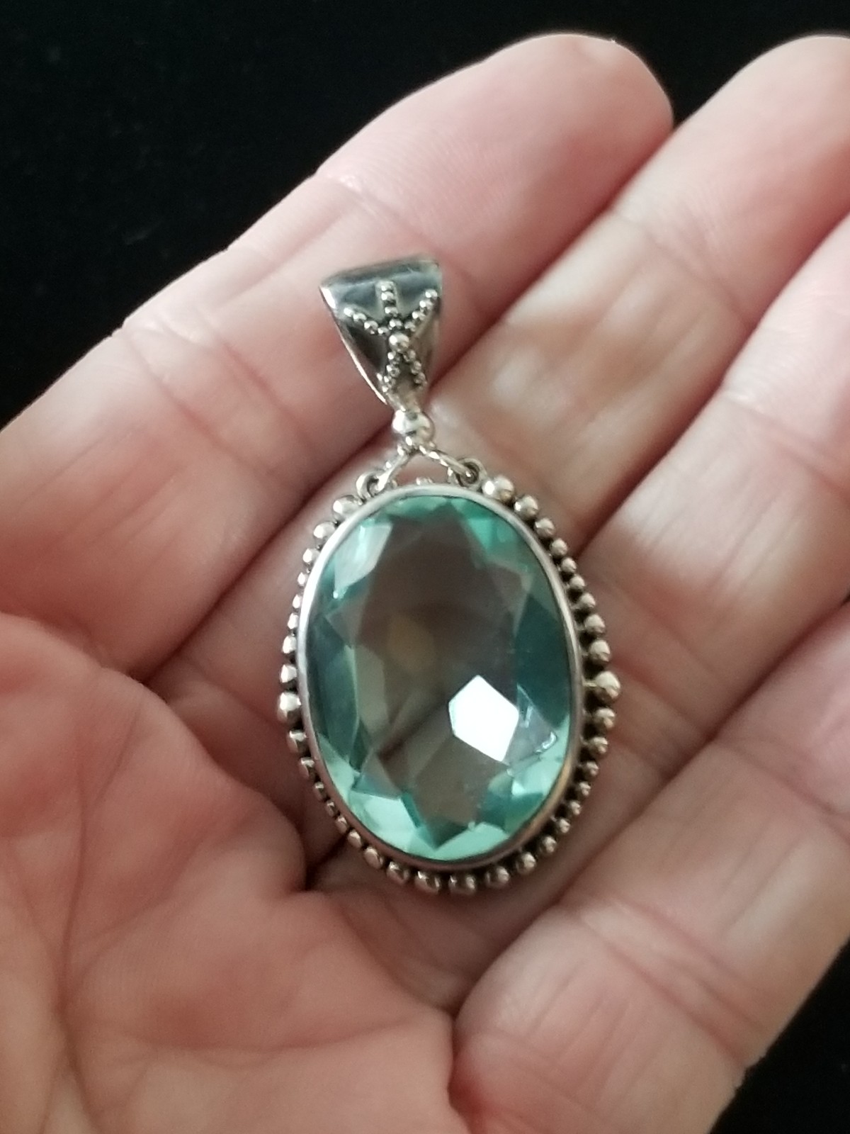 Sterling Silver Gemala 925 Indonesia Pendant