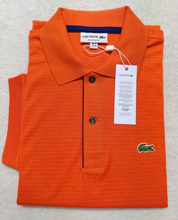 Lacoste Polo Shirt Short Sleeve - SALE - Available size Medium and Large