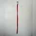 Brighton Reversible Skinny Leather Western Belt Red Black XL