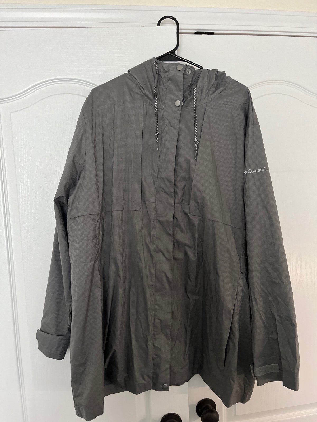 Plus size Columbia rain jacket