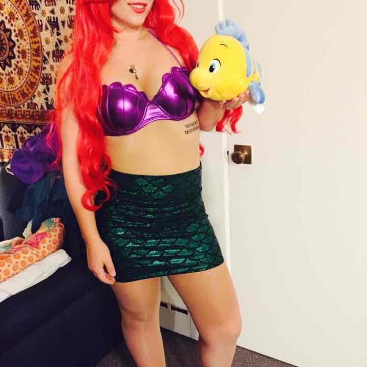 Ariel mermaid Halloween costume
