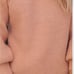 Vici Ready Set Snow Turtleneck Knit Sweater Blush NEW