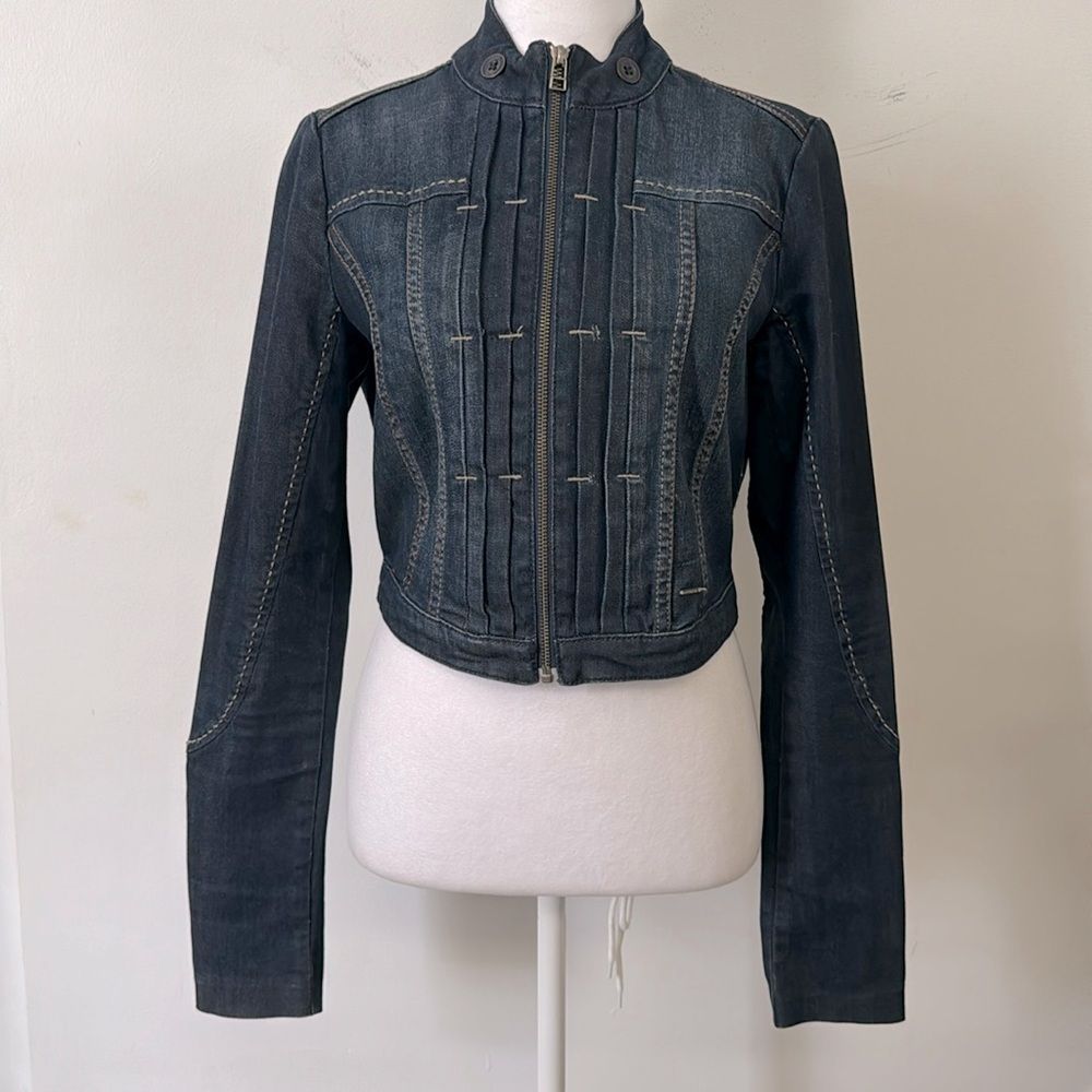 Denim Atelier Superstar blue jean jacket