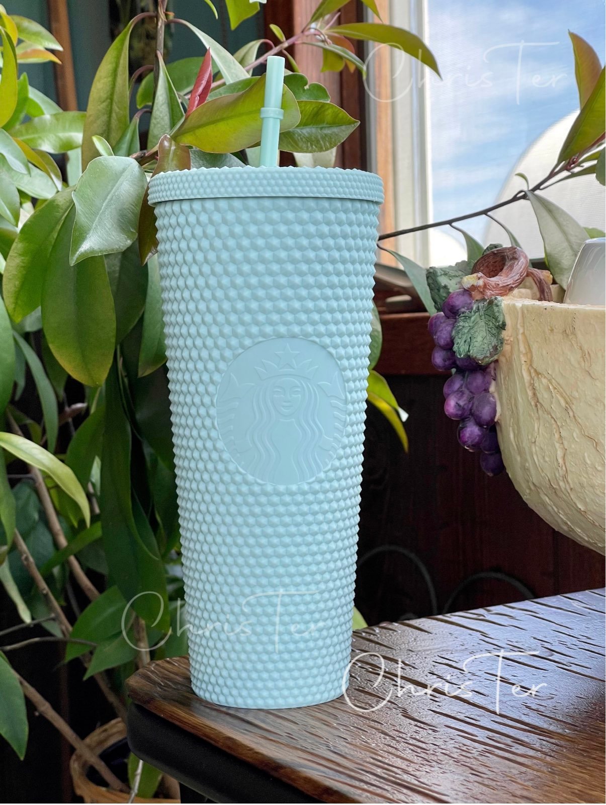 STARBUCKS MINT STUDDED OVERSEAS NWT