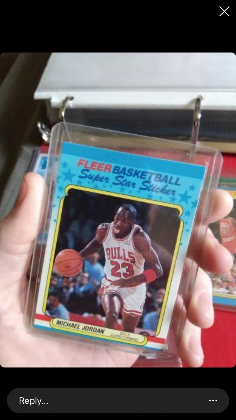 1988/89 Fleer Stickers & Allstar Jordan