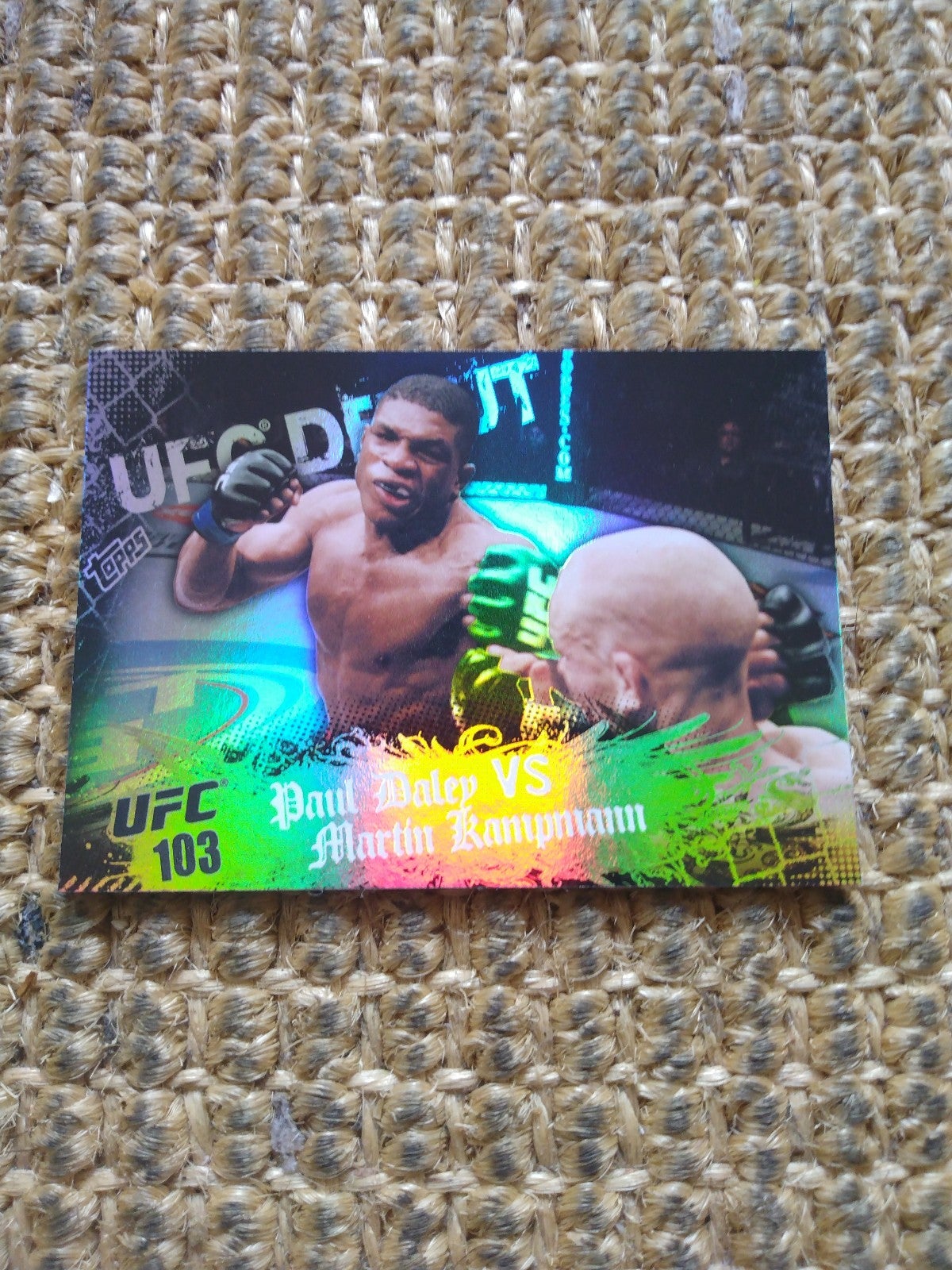 UFC Topps Paul Daley ROOKIE OUT OF PRINT