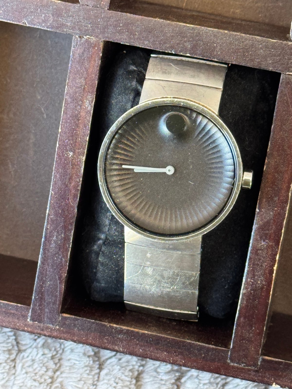 Movado edge men's watch