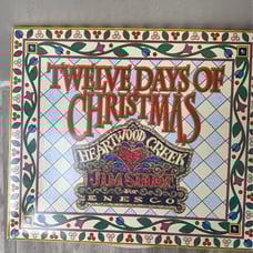 Vintage Jim Shore Enesco Heartwood Creek Twelve 12 days Of Christmas Ornaments