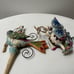 Vintage Jim Shore Enesco Heartwood Creek Twelve 12 days Of Christmas Ornaments